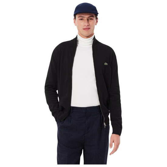 Lacoste Ανδρική πλεκτή ζακέτα